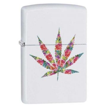 Zippo Floral Weed Design Lighter